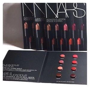4 x Nars Audacious Lipstick Rouge A Levres Samples